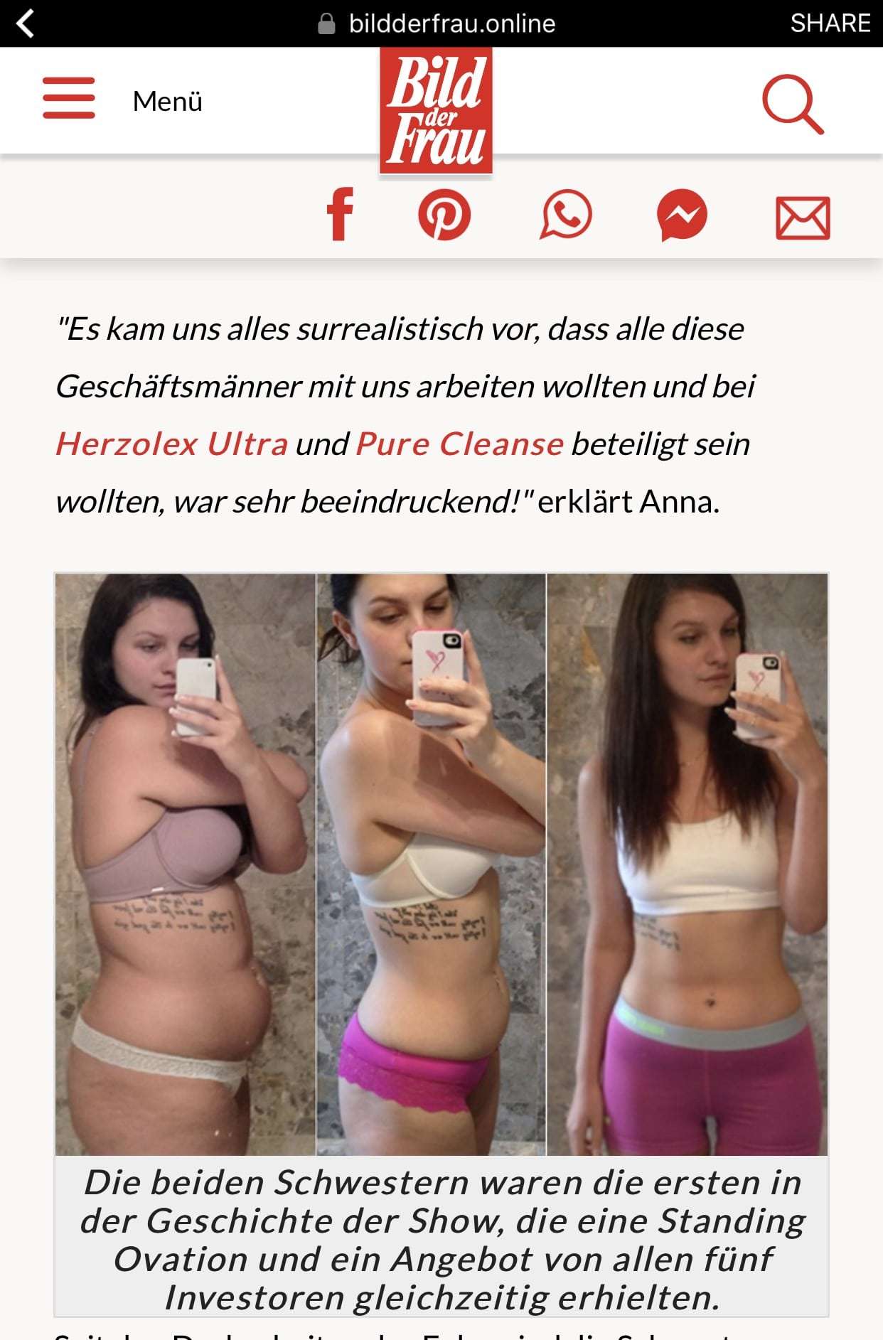 herzolex ultra bild der frau